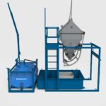 concrete kibble washing system