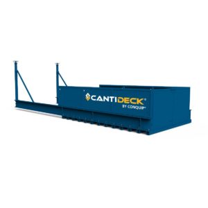 fixed flush cantideck loading platform