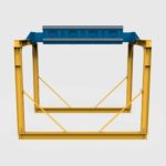 free standing gantry front view