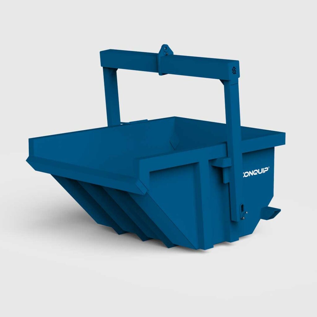 Muck Skip | Self-Discharge Muck Skip | Conquip New Zealand