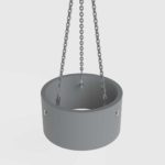 manhole ring lifted with conquip manhole ring lifting pins