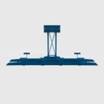 bulkx bulk excavation solution with pit lane gantry configuration front view