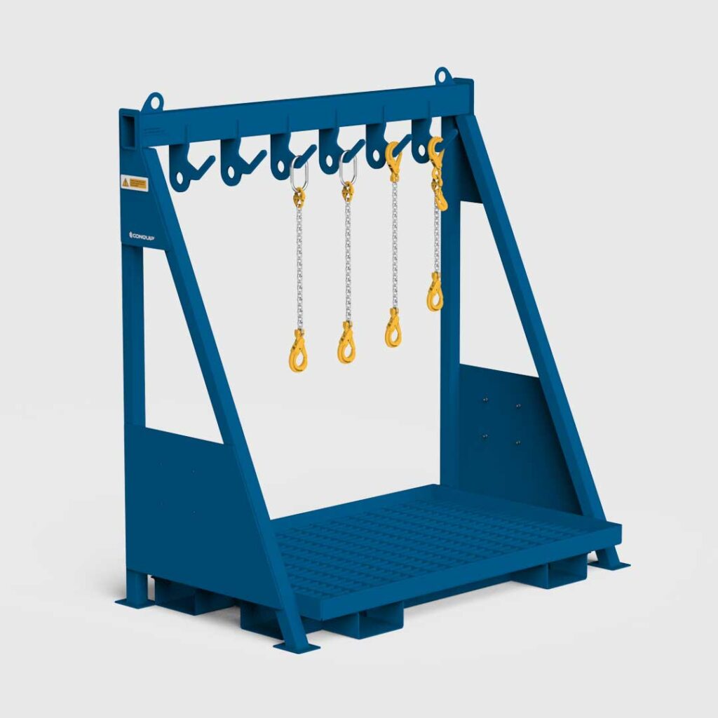 Compact Chain Storage Rack | Lifting Gear Storage | Conquip NZ