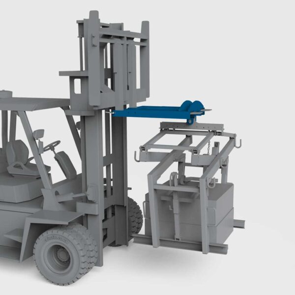 Scan Lift Fork Lift Sleeve Attachment 2500kg Brick Grab BSV Forklift 