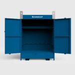 cranelift coshh drum store for safe storage of chemicals on site