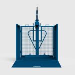 crane forks cage from a front view with crane forks