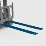 fork extensions on a forklift