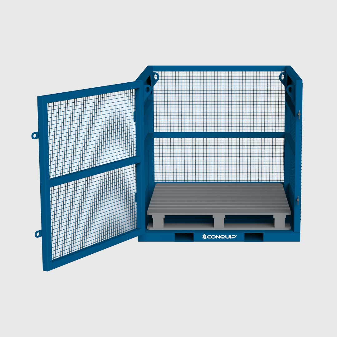 Goods Cage by Conquip Safe Goods Lifting Cages for Material Lifting