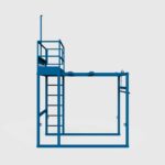 large skip washing platform