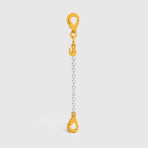 chain sling with double shortener