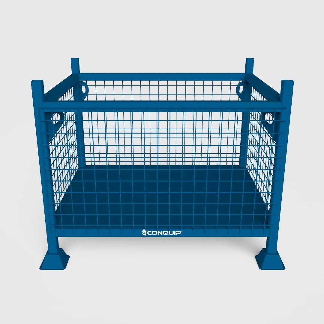 stillage with mesh sides