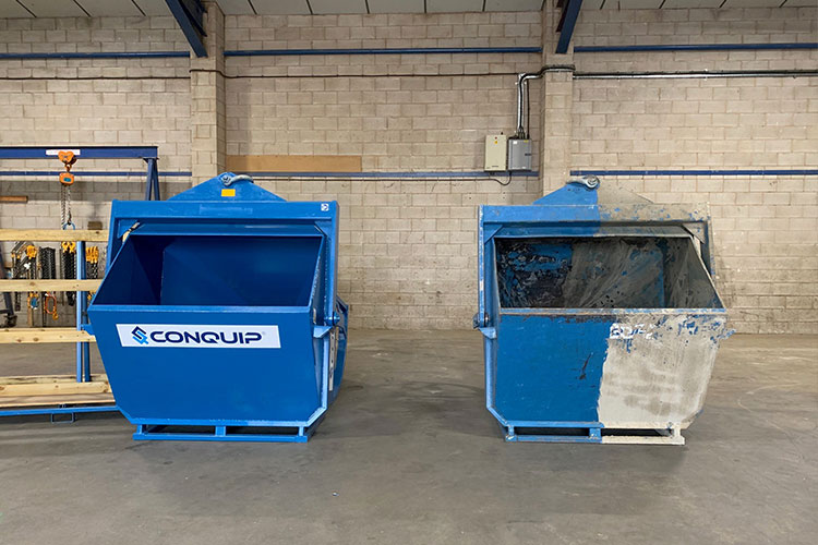 column skip at conquip stoke open day 2019