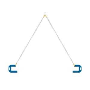pipe lifting chain sling with hooks for lifting of concrete pipes