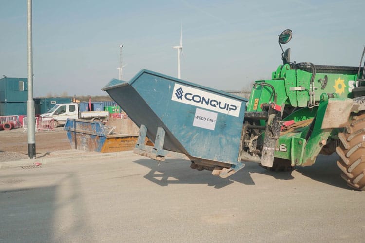 Conquip's Autolock Tipping Skip