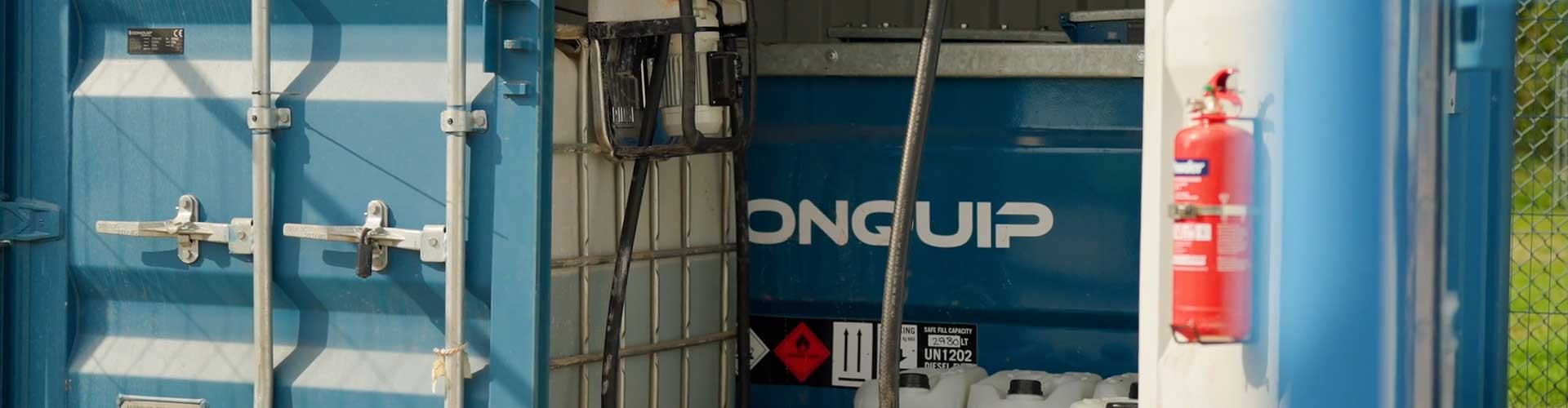 The Conquip Fuel Eco-Hub on site