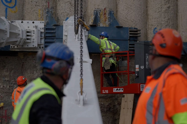 Conquip Temporary Propping at One North Quay
