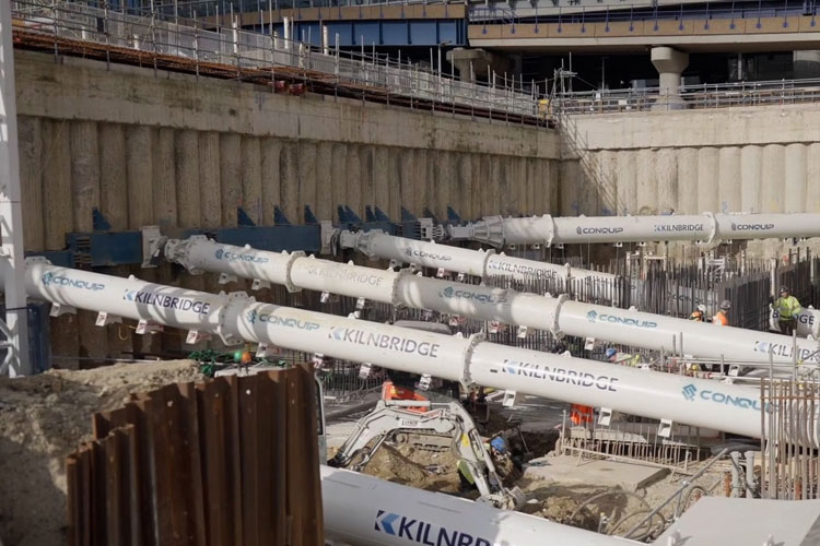 Conquip Temporary Propping at One North Quay