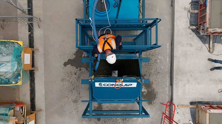 Concrete Washout System