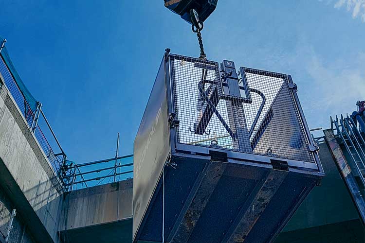 Conquip Crane Forks Cage