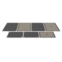 Conquip Road Plates, hero image, grey render, white background