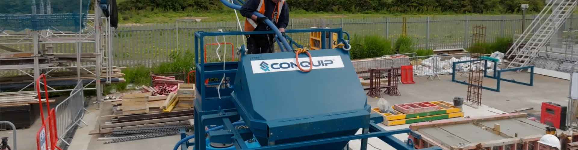 The Conquip Concrete Washout System