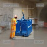 Conquip Crane Forks Cage with key parts labelled