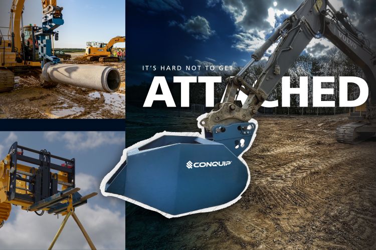 Conquip Plant Attachments Campaign header