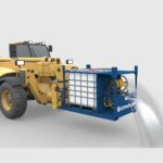 Dust-Control-Unit-on-Telehandler-with-Water-Spray