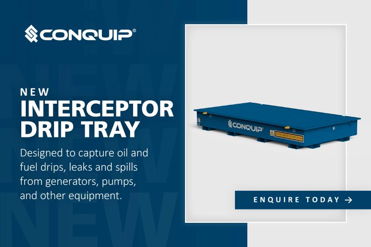 Conquip New Interceptor Drip Tray