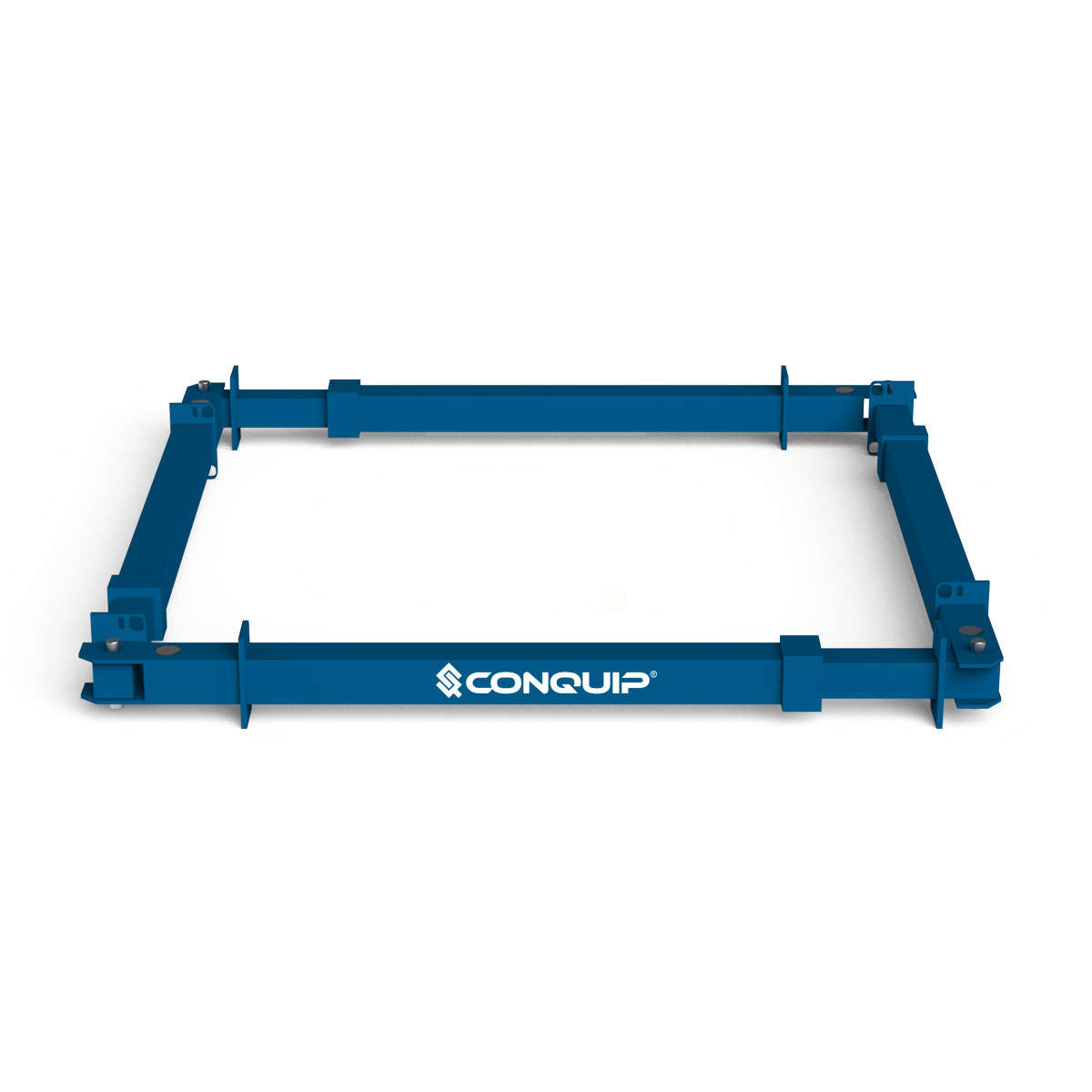 Conquip Single Acting Manhole Brace, hero image, blue render, white background