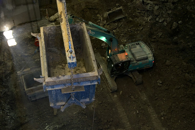 bulk excavation at Sydney Metro using BulkX by Conquip