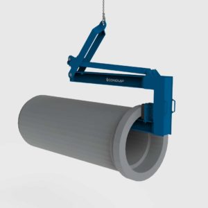 pipe laying hook for crane lifting a concrete pipe