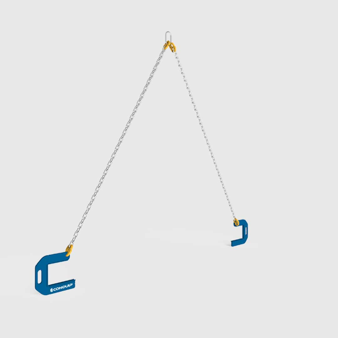 Pipe Lifting Chain Sling Pipe Laying Hooks Conquip USA