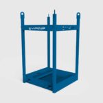 portable toilet lifting frame