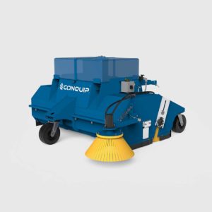 powerbrush forklift road sweeper